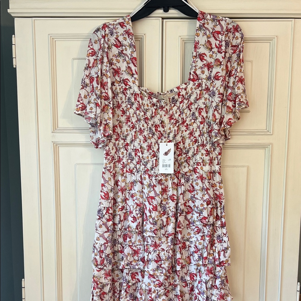 Floral Smocked Dress